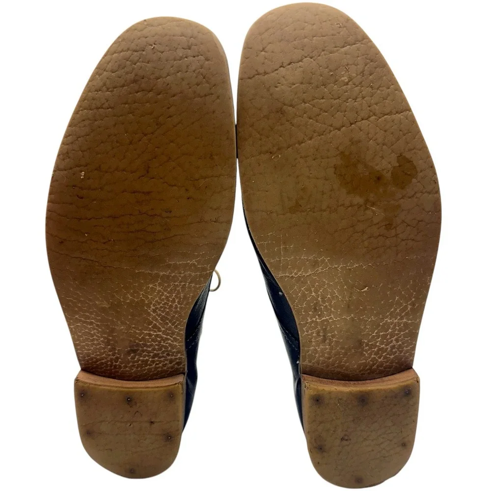 Aldo Brown Leather Ankle Chukka Boots Men's Size 10‎ Preowned